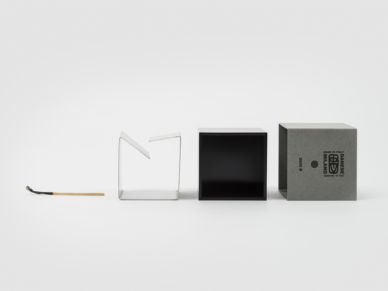 Cubo Ashtray by Danese Artemide Design Accessories